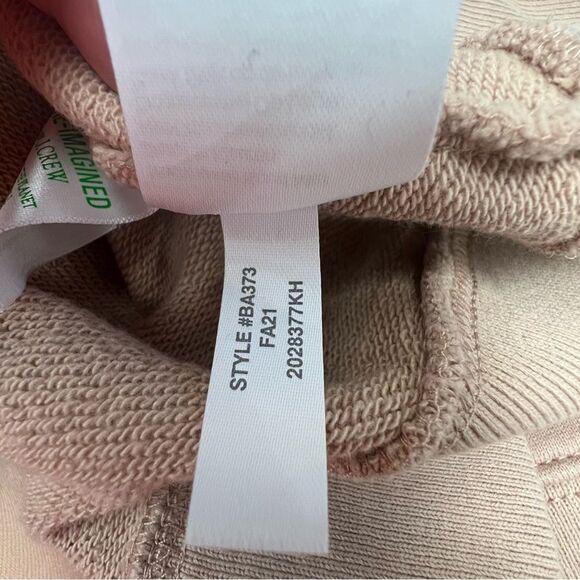 J. Crew AY443 University Terry Sweatshirt with Logo NWT size XXS - Picture 13 of 15